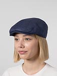 Кепка STETSON арт. 6223101 DRIVER CAP LINEN (синий)